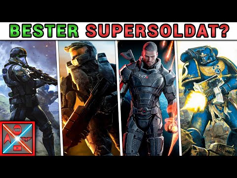 Welches Universum hat den STÄRKSTEN SUPERSOLDATEN? - STAR WARS, HALO, MASS EFFECT & WARHAMMER 40k