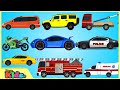 Learning Street Vehicles Cars And Trucks For Kids Videos For Children Little Kids TV