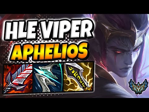 Viper Aphelios vs Xayah ADC [ MVP ] Patch 13.6 Korea Challenger