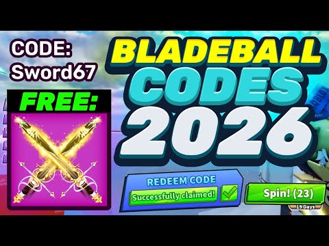 *NEW CODES!* ALL WORKING CODES IN BLADE BALL 2026! - ROBLOX BLADE BALL CODES