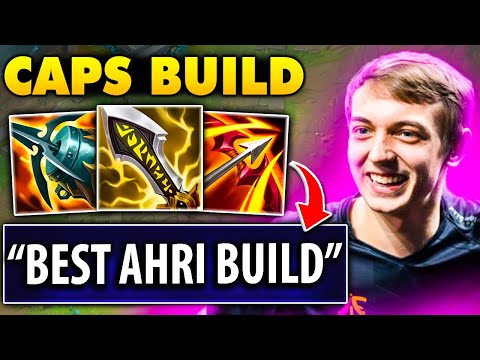 Rank 1 NA Ahri tries Cap's New True DMG build & it's hilarious