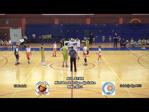 ALL STAR 2025 Liga dječaka M13 Radnik-Selekcija lige