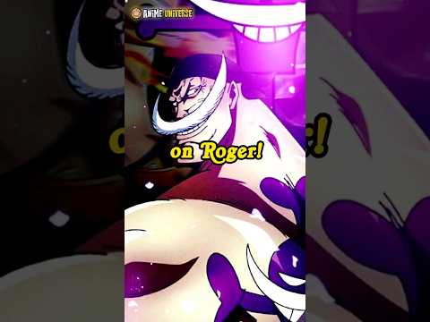 WhiteBeard was MUCH STRONGER than Roger🤯 #shorts #onepiece