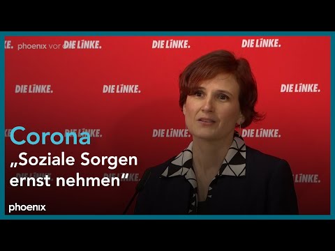 Pressekonferenz mit Katja Kipping zur aktuellen Corona-Lage am 25.01.21