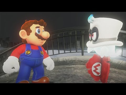Super Mario Odyssey Walkthrough Part 1 - Cap & Cascade Kingdom (Nintendo Switch)