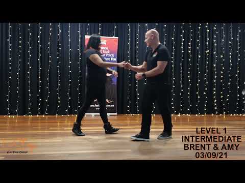 Le Step Modern Jive Class (03/09/2021) Level 1 Intermediate – Brent & Amy