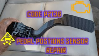 Changing a Pedal Position Sensor on 07 Chevy Avalanche
