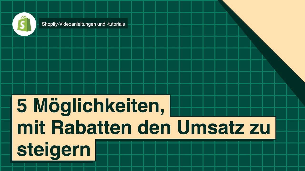 5 Möglichkeiten, mit Rabatten den Umsatz zu steigern