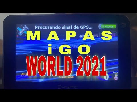 Atualização IGO AMIGO IGO PRIMO GPS IGO 2022(WinCe)igo maps around the world #igor3k #mundosperdidos