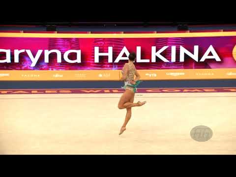 HALKINA Katsiaryna (BLR) - 2019 Rhythmic Worlds, Baku (AZE) - Qualifications Ribbon