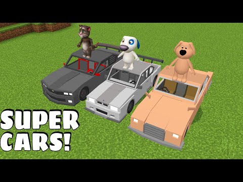 WHAT CAR TO CHOOSE TALKING TOM OR HANK OR BEN in Minecraft - Gameplay - Coffin Meme