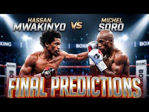 🔴#🅻🅸🆅🅴 :  HASSAN MWAKINYO v MICHEL SORO | UBINGWA WA DUNIA I.B.O |   IVORY COAST