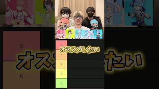 【必見】ホロ初心者にオススメしたいメンバーTier表#さくらみこ #星街すいせい #推しをお探しですか