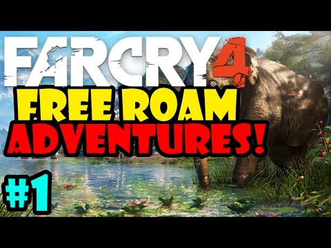 Far Cry 4 Free Roam Adventures! - #1 - Outpost Fail and Mortar Strikes! (Funny Co-op Gameplay)