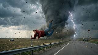 TORNADOS MONSTRUOSOS CHEGANDO MUITO PERTO