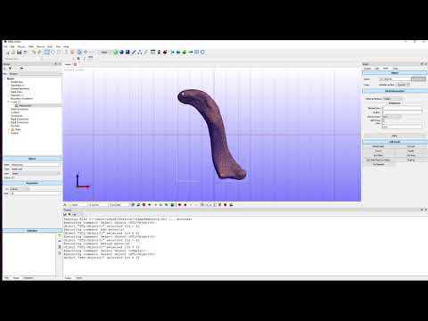 Example FEA analysis using FEBio Studio