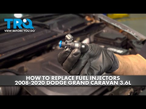 How to Replace Fuel Injectors 2008-2020 Dodge Grand Caravan 3.6L