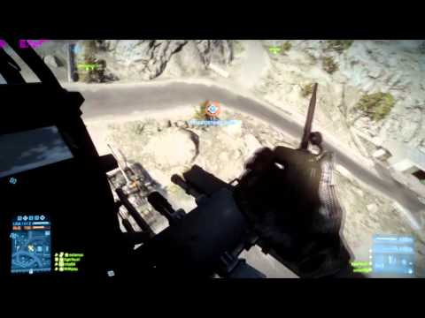 Battlefield 3: Flying c4 from z11 vs tank