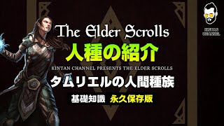 【スカイリムが100倍楽しくなる】種族解説① タムリエルに住まう人間種族の特徴【The Elder Scrolls】オブリビオン TES6 TESO