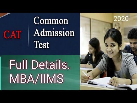 CAT (MBA/IIMS) /CAT 2020 Exam pattern Full Details/Tamil/Eligibility Rules &Exam fees