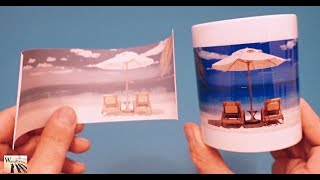 Bombastic Life Hack How to Print any Photo on Mug or Cup. DIY at home Life Hacks