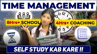 How to manage Time for Study?🔥😥Balance School, Homework  & Coaching like a Pro🚀