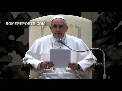 Francisco explica en la audiencia general cómo se puede tener paz en medio de las preocupaciones