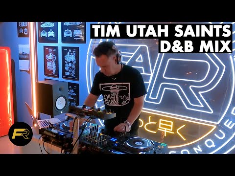 Drum & Bass Mix - Tim Utah Saints | FastR In Session