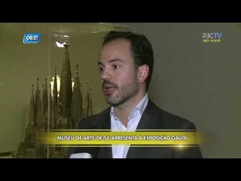 Exposição com obras de Gaudí serão apresentadas no CIC, em Florianópolis