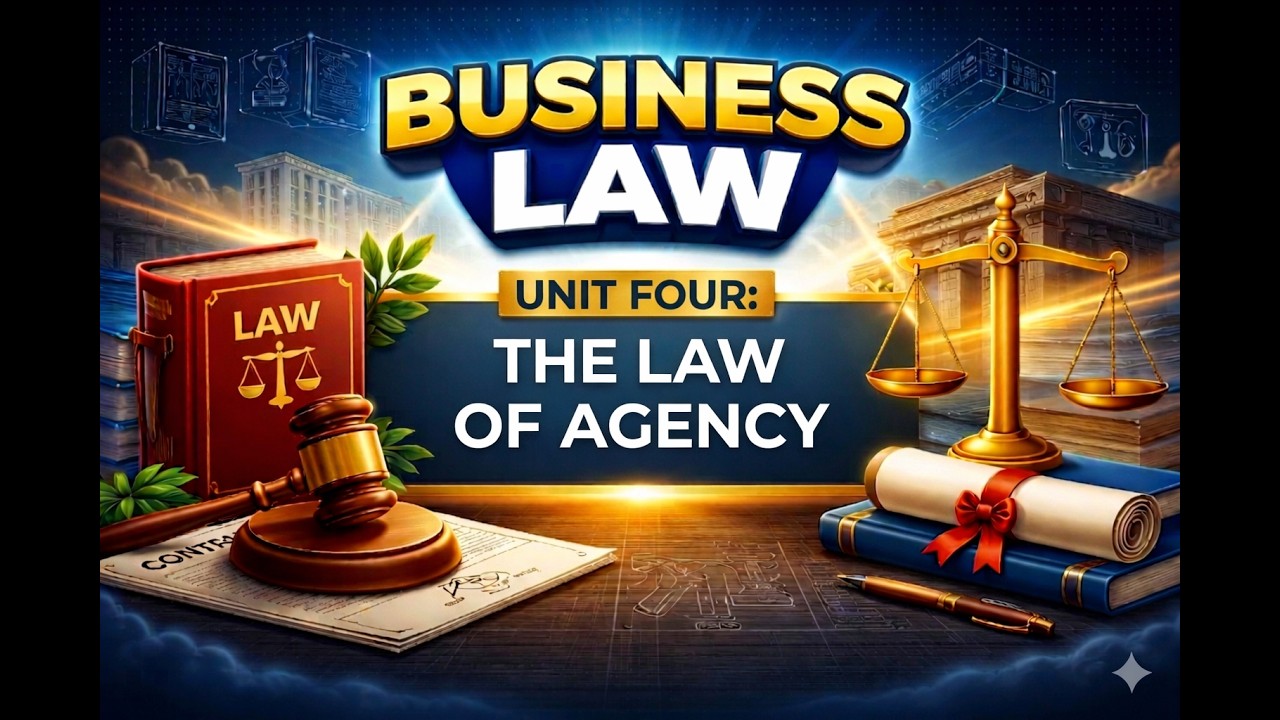 Business Law Unit Four Tutorials