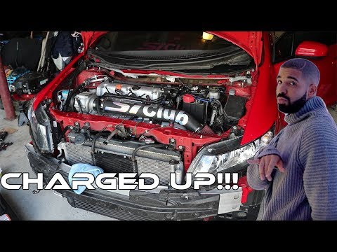 Kraftwerks Supercharger Install- 9th Gen Civic Si