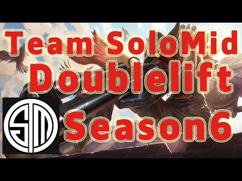TSM Doublelift Jhin ADC vs Lucian Patch 6.6