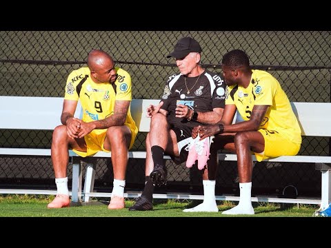 Black Stars Camp On F!re🔥: CARLOS QUIEROZ meet PARTEY & JORDAN…Players Jams with Black Sherif