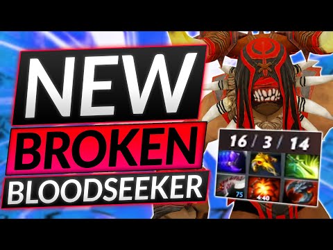 NEW BLOODSEEKER BUILD PUTS ALL CARRIES to SHAME - BEYOND BROKEN - Dota 2 Guide