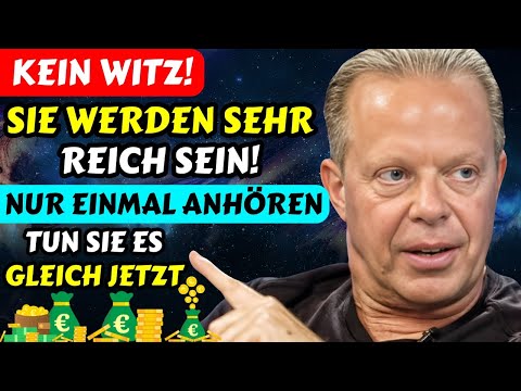 Es ist gruselig!! Sie werden reich sein, wenn Sie nur einmal zuhören! Dr. Joe Dispenza Geld anziehen