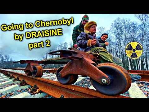 ✅On the Electro-DRAISINE to Pripyat ☢ Part-2 😱 Thick Forest grew on Railway @supersus_english