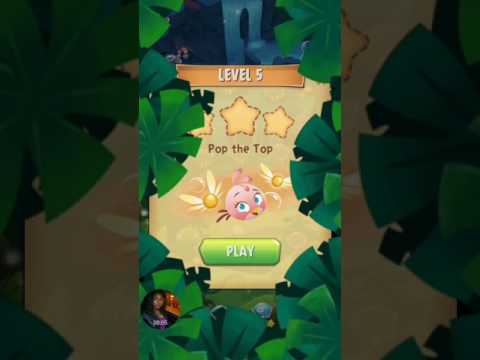 Angry birds balloon pop