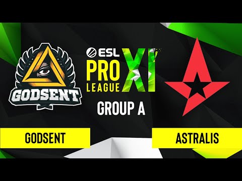 CS:GO - Astralis vs. GODSENT [Vertigo] Map 1 - ESL Pro League Season 11 - Group A