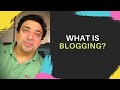 #1-Blogging Course - What is Blogging?