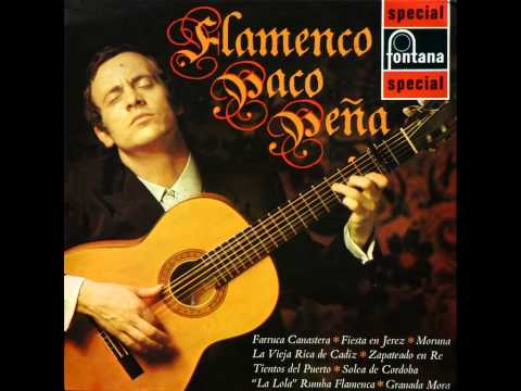 Spanish guitar:Paco Pena - 'La Lola' Rumba Flamenca