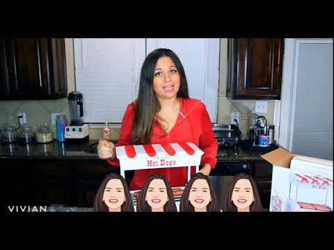 Nostalgia Hot Dog Roller & Bun Warmer Review, Cool...