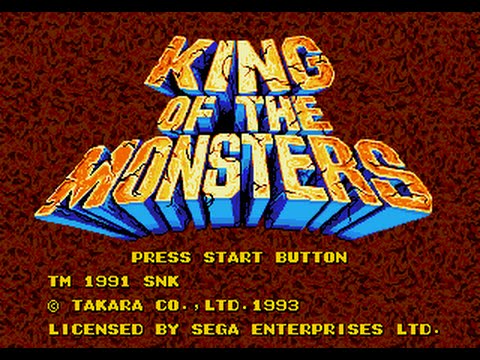 Mega Drive Longplay [381] King of the Monsters