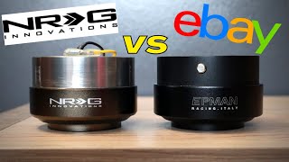 NRG vs EBAY Quick Release Comparison