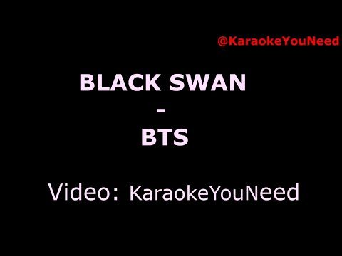 [Karaoke] Black Swan - BTS
