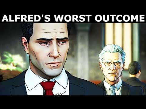 Alfred's Worst Outcome - BATMAN Season 2 The Enemy Within Episode 1: The Enigma (Telltale Series)