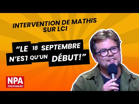 Sur LCI : Mathis fait face aux patrons et leurs lèche-bottes