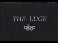 1988 Winter Olympics The Luge Commercial 1988