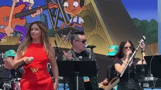 Ashley Tisdale sings SIMP Phineas and Ferb Premiere