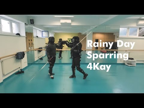 Rainy Day Longsword Sparring 4K (feat. Vlado & BVSC)