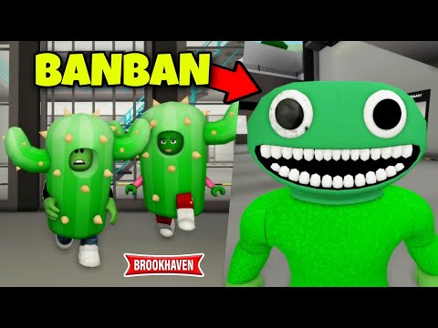 CACTUS CONTRE L'ATTAQUE BANBAN ! BROOKHAVEN - ROBLOX